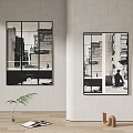 Hanging picture 3d model