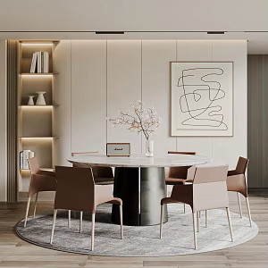 Modern Restaurant 3d model