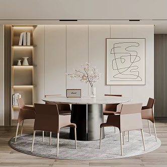 Modern Restaurant 3d model