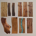 Stylish Wooden Room Dividers Featuring Natural Wood Grain And Decorative Patterns