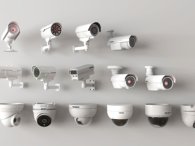 Security surveillance camera combination monitoring combination model