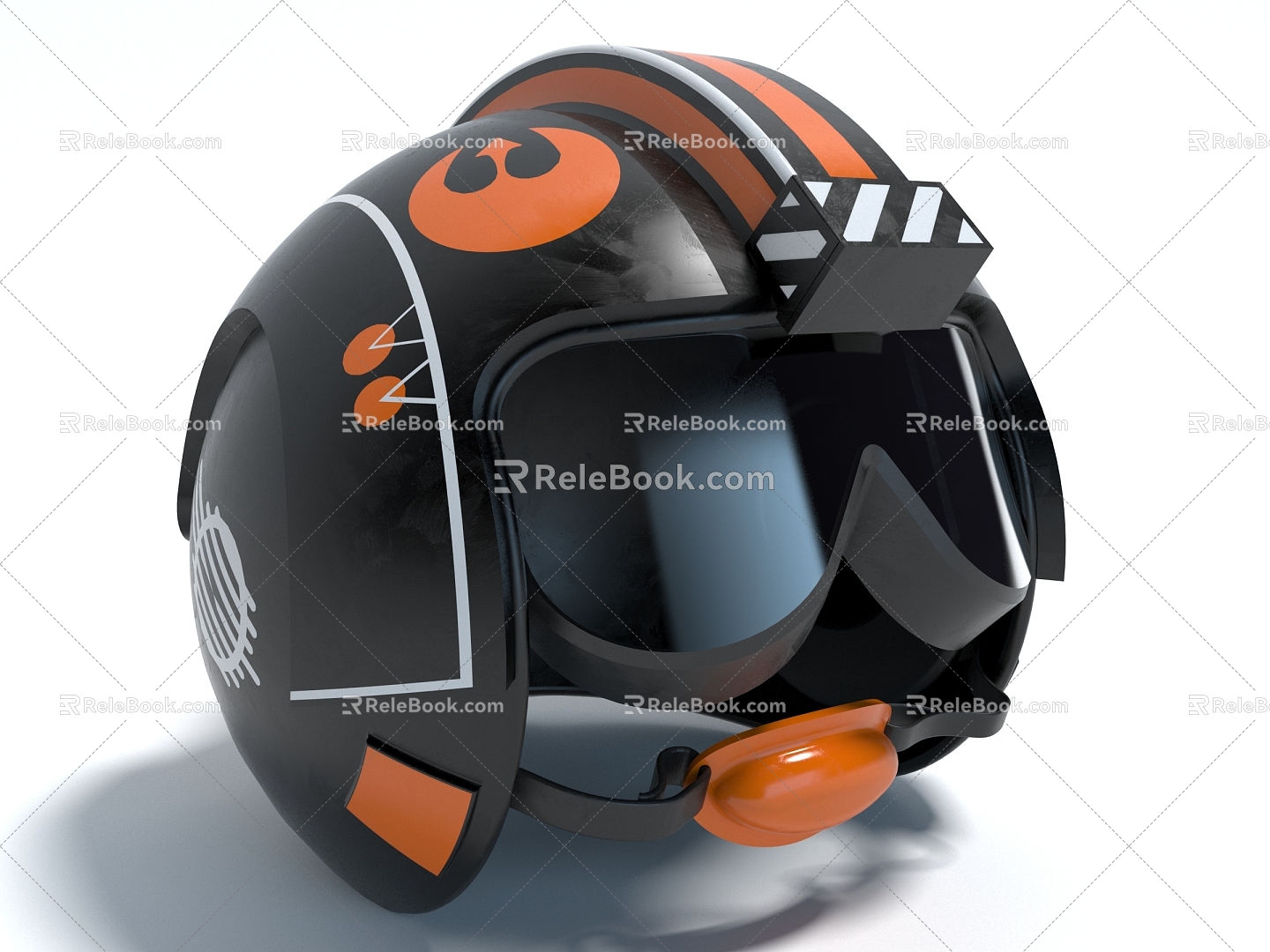 Style Helmet Headwear Helmet Protectors 3d model