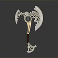 Tomahawk Axe Wooden Axe Handle Axe Mountain Axe Chopping Wood Axe Chopping Wood Axe Magic Axe 3d model