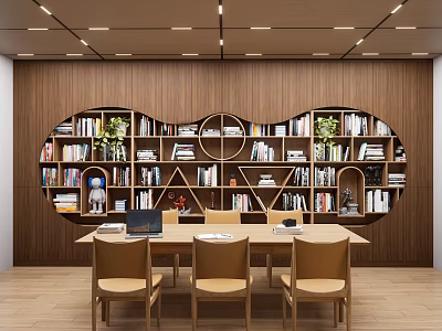 Modern Creative Bookcase Creative Bookshelf Display Cabinet Display Rack Storage Rack Decorative Rack Library Bookcase 3d model