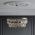 Crystal Chandelier Light Luxury Chandelier Metal Chandelier for Living Room Chandelier 3d model