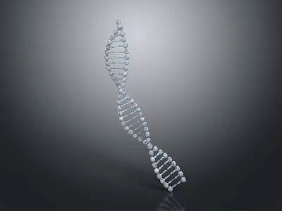 Advanced Medical Device For DNA Structure Analysis In Genetic Testing Applications 3d model