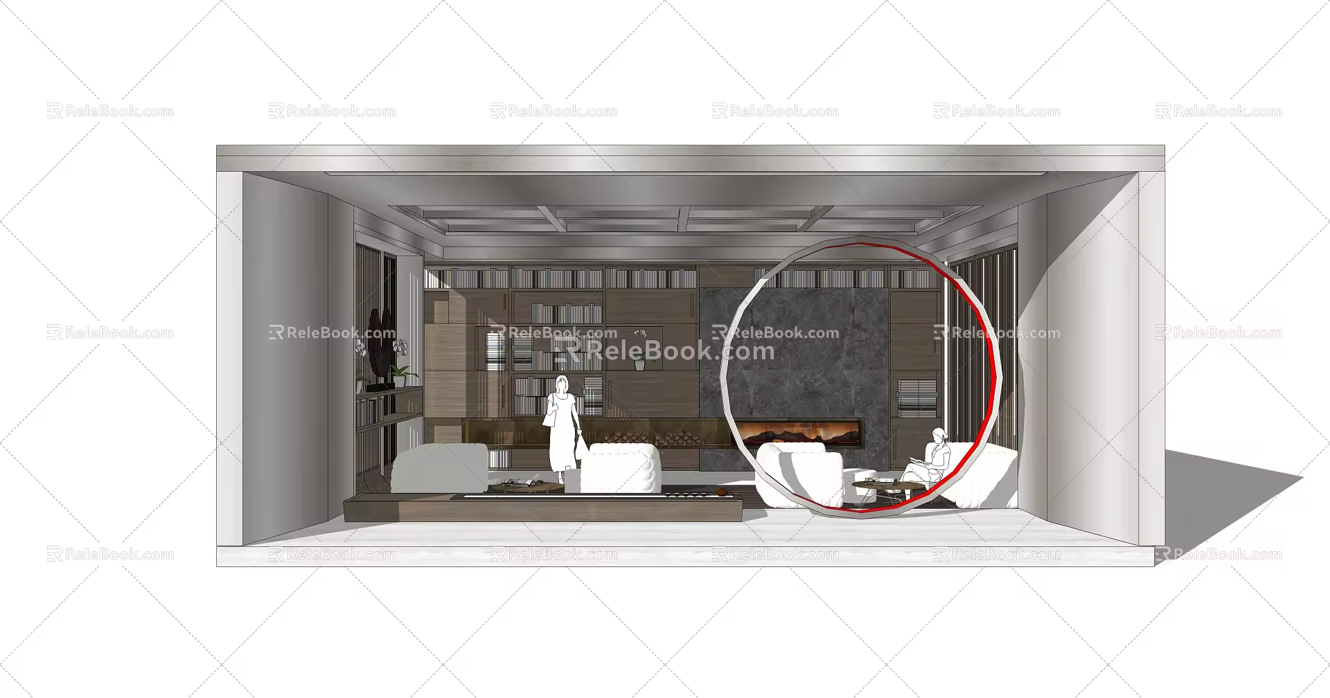 Modern Pavilion 3d model