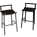 Modern Bar Chair High Stool Bar Stool 3d model