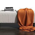 Modern Bed End Stool Low Stool Pedal Bed End Stool Combination 3d model