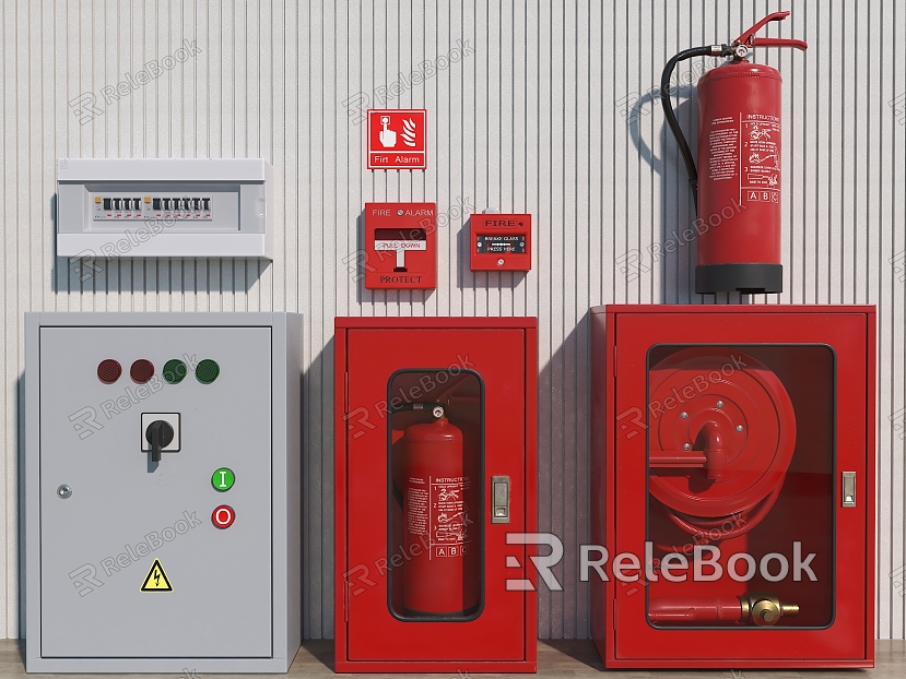 Fire fighting equipment Fire extinguisher Electric box switch Fire fighting equipment model