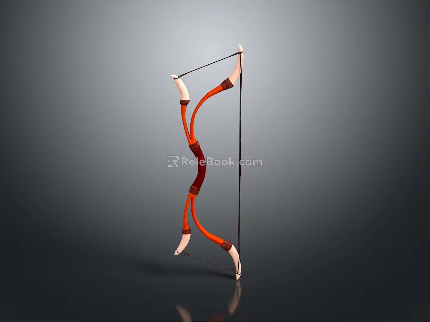 Crossbow Mechanical Crossbow Shift Bow and Arrow Shoot Far Equipment Weapons High-tech Crossbow 3d model
