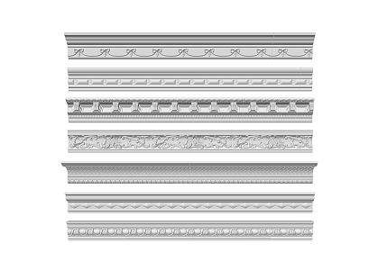 Gypsum line 3d model