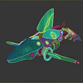 Machine Shark Shark Science Fiction Shark Future Shark Concept Shark Machine Shark Animal Game Animal 3d model