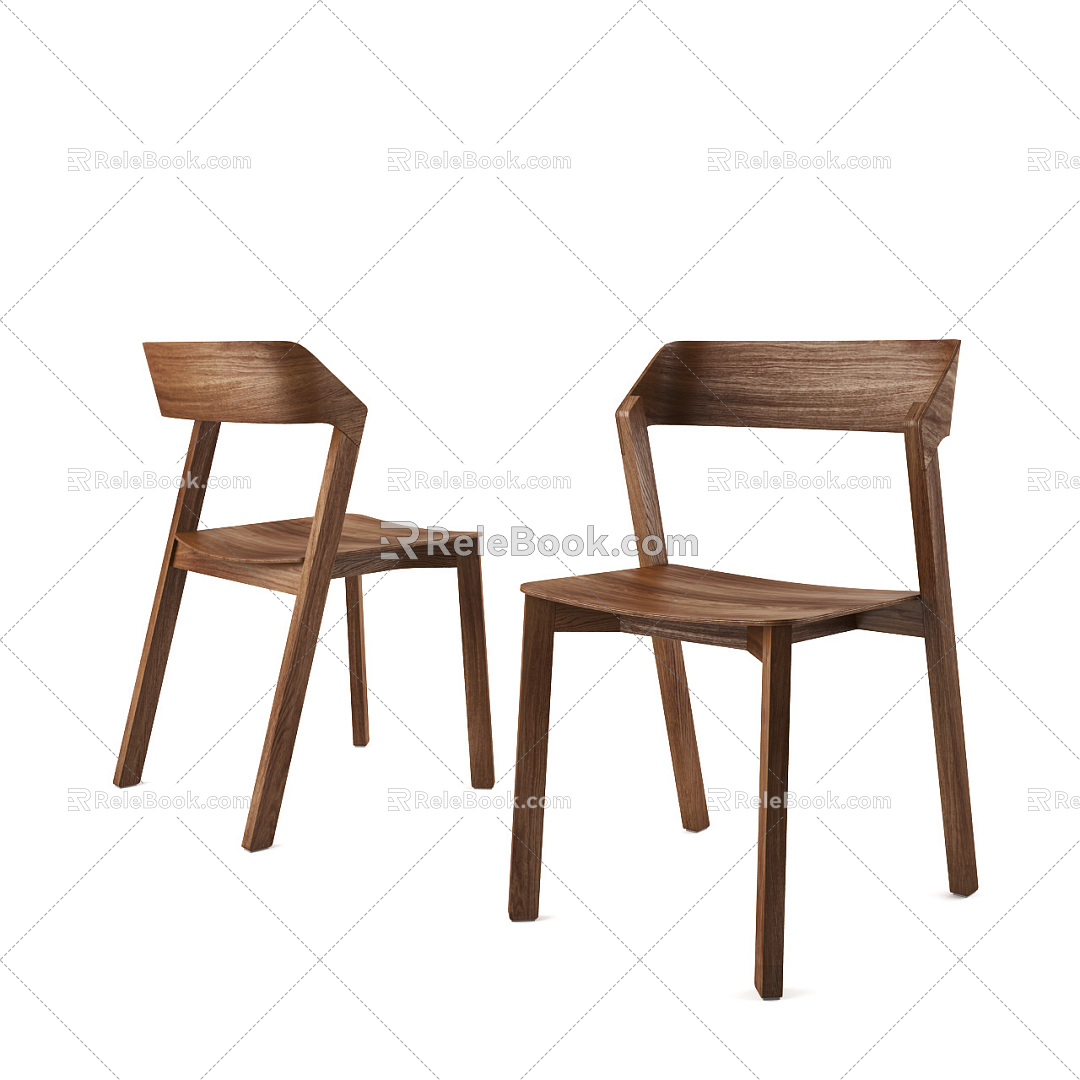 Nordic Dining Chair Casual Dining Chair model