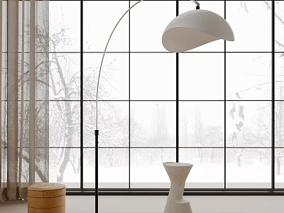 Modern floor lamp 3d model
