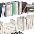 Assorted Books And Magazines Stacked In Different Sizes And Colors For Home Library