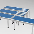 Industrial assembly line automatic assembly line belt line automatic transmission line 1555 3d model