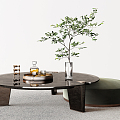 Modern coffee table 3d model