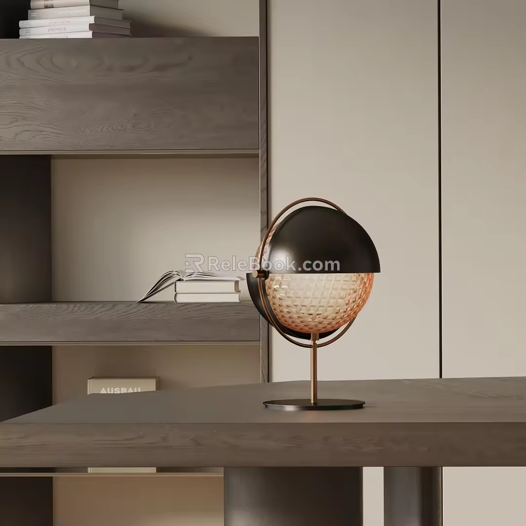 Modern table lamp 3d model