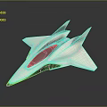 Futuristic Aircraft Concept With Sleek White Aerodynamic Design And Transparent Cockpit