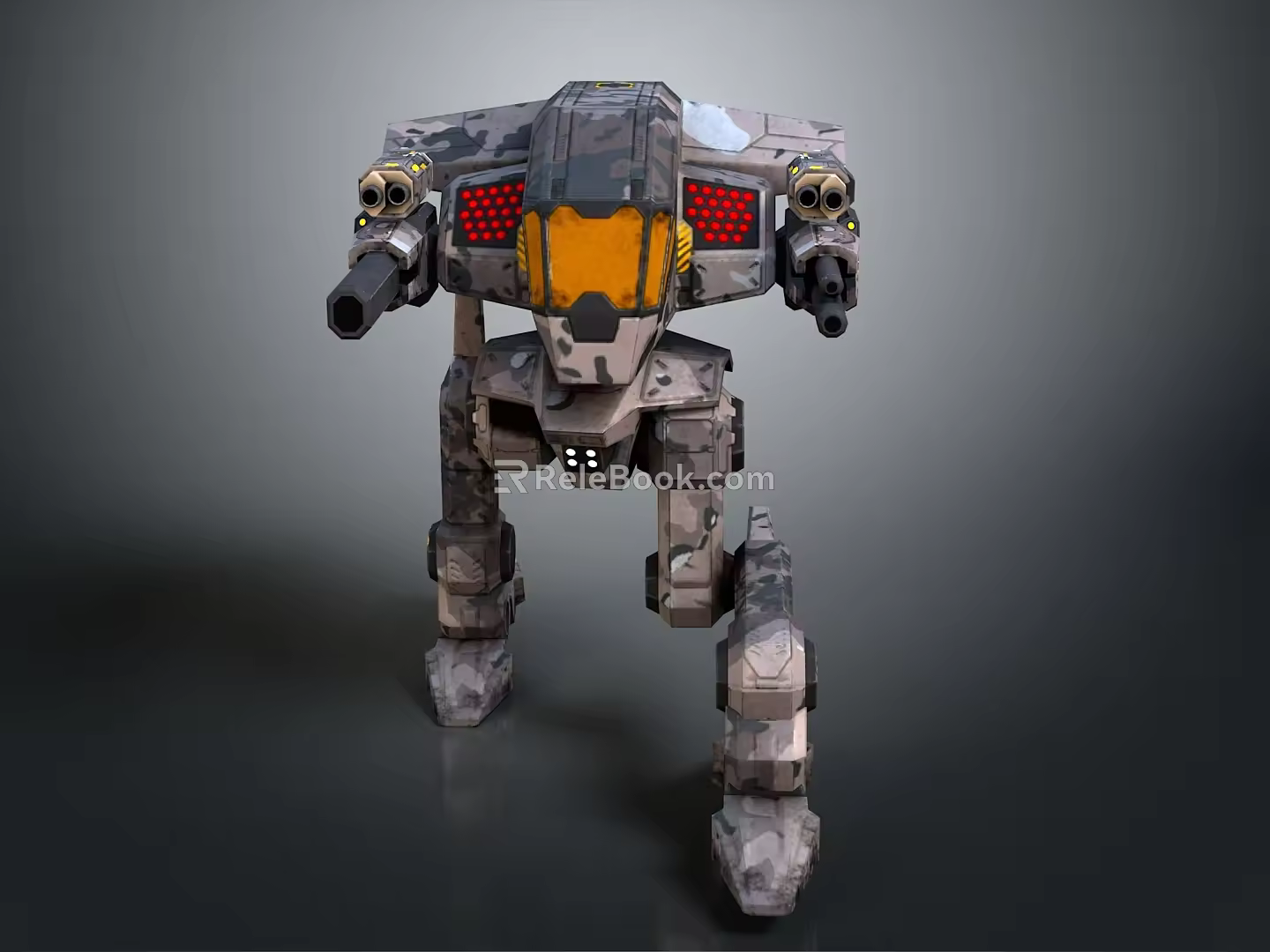 Mech Warrior Mech Soldier Machine Battlearm Mechanical Battlearm Machine Fighter Robot 3d model