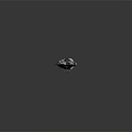 Advanced Cosmic Spaceship With Multicolored Exterior And Futuristic Technological Design