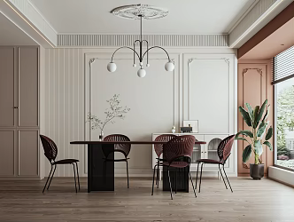 French Restaurant 3d model