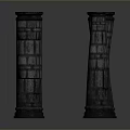 Columns Stone Columns Stone Columns Old Columns Roman Columns Roman Columns Classical Columns Greek Columns 3d model