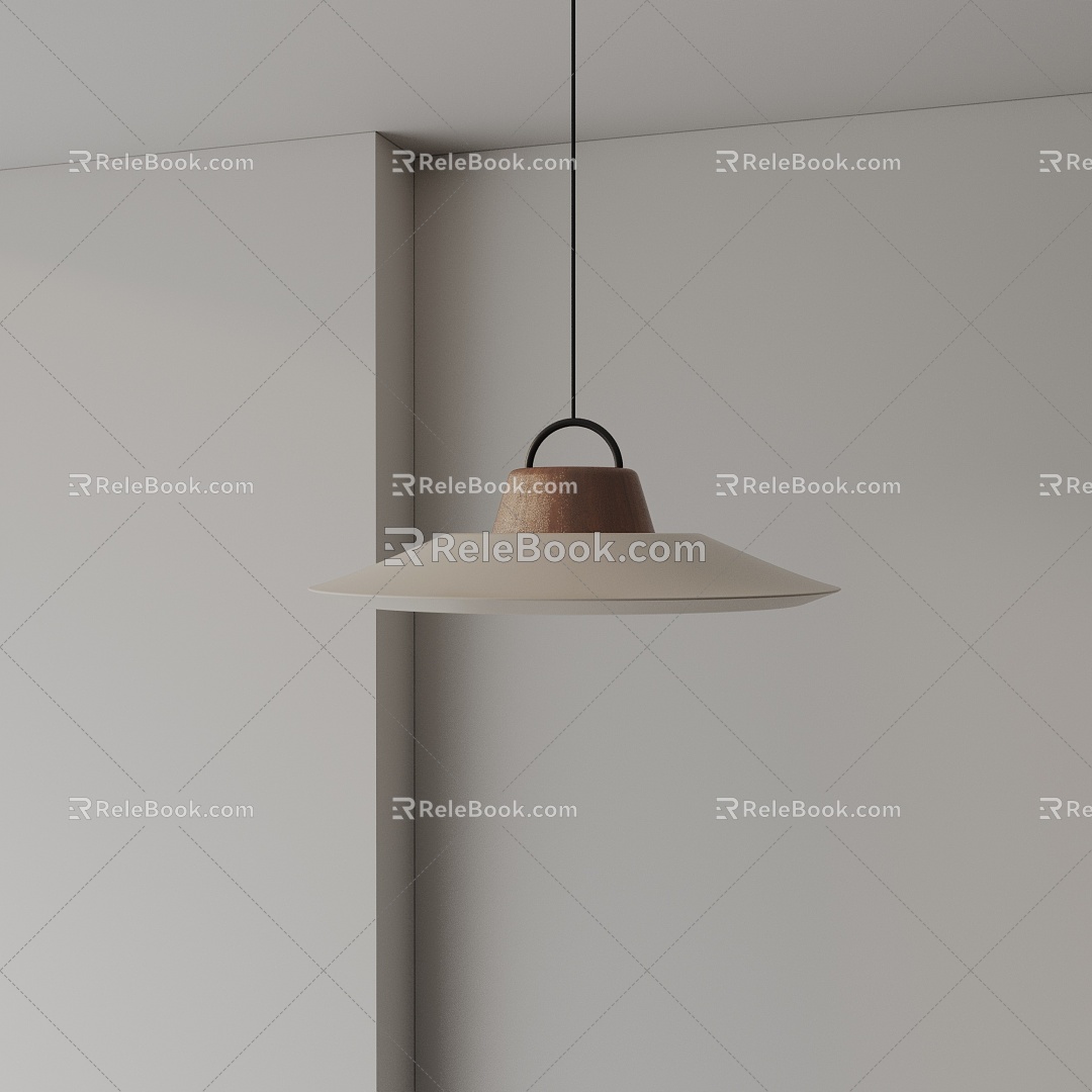 Modern chandelier 3d model