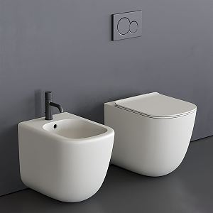 Modern toilet 3d model