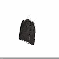Military Main Battle Tank Armored Vehicle With Cannon Barrel Tracks And Antennas