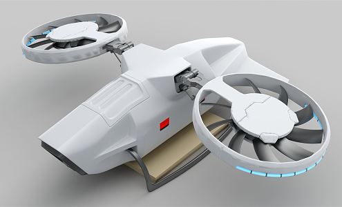 Modern Drones 3d model