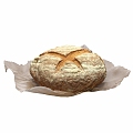 Modern Food Bread 3d model