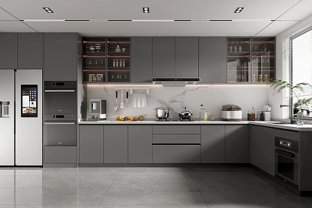 Modern Kitchen 3d model