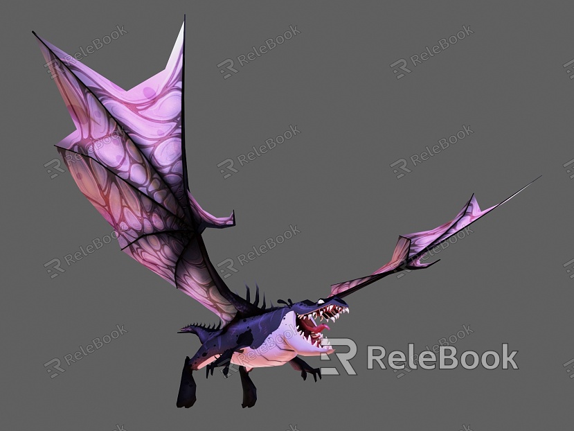 Modern Animals Flying Animals Monsters model