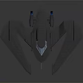 Modern Spaceship Spacecraft 3d model