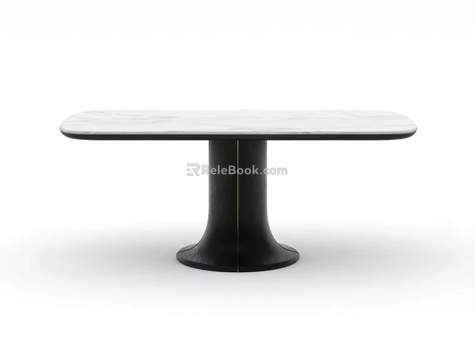 Modern dining table 3d model
