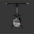 Simbus Helicopter Model With Aerodynamic Design For Space Exploration Missions