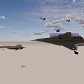 Sons of Blackbird Fighter 3d model