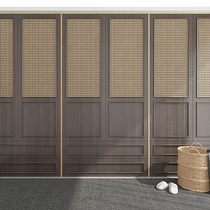 Wardrobe Custom Whole Wardrobe Decorative Coat Cabinet Main Room Wardrobe 3d model