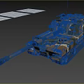 K9 Thunder Self-Propelled Howitzer 3d model