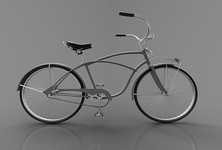 Modern Bicycle Small Bicycle 3d model