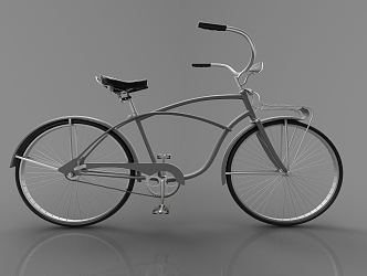 Modern Bicycle Small Bicycle 3d model