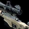 Modern Remington Sniper Rifle 3d model