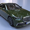 Mercedes-Benz S-Class Car Mercedes-Benz S-Class Car Mercedes-Benz Car 3d model