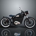 Motorcycle Two-wheeled Motorcycle Cross-country Motorcycle Road Race Motorcycle Motor Vehicle Transport 3d model