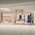 Modern Clothing Store Interior Design With Display Racks Seating And Decor Elements