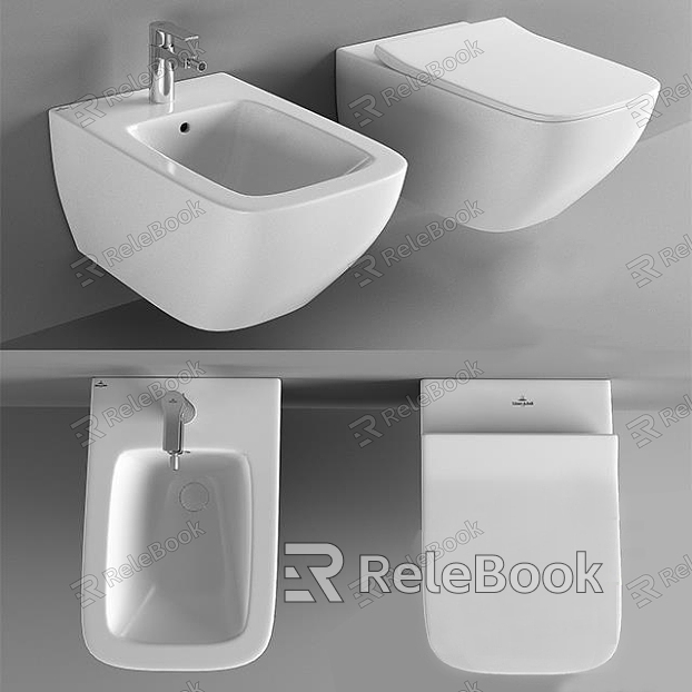 Toilet Smart Toilet Flush Toilet Toilet Toilet Mop Sink Sink model