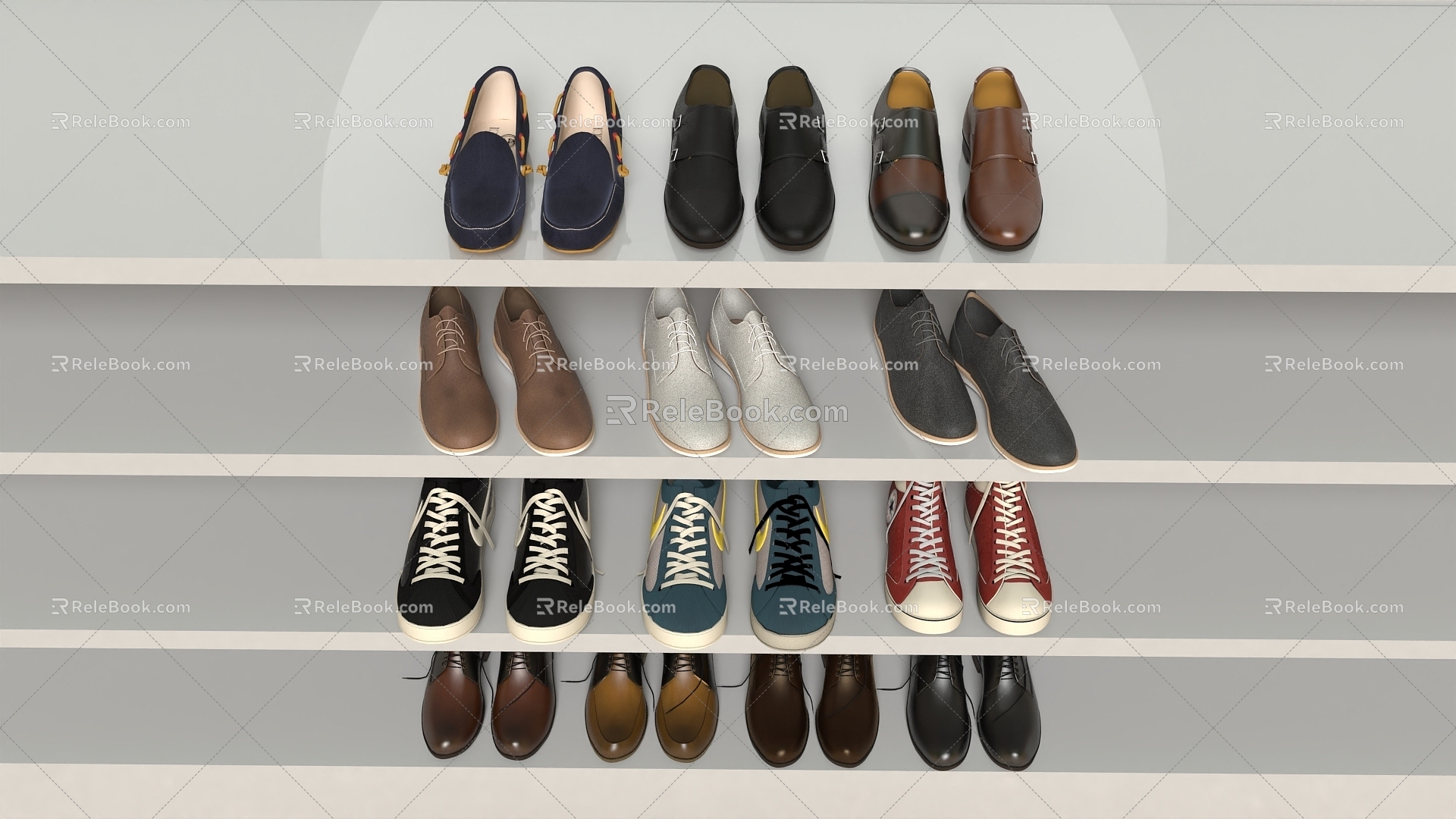 Shoes Men's Shoes 3d model