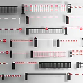 Modern Gate 3d model